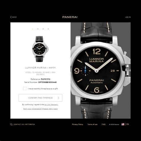 panerai stolen watch register|ww Panerai warranty.